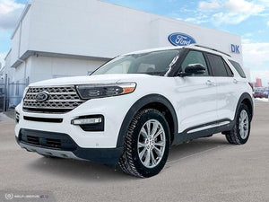 2022 Ford Explorer Limited 301A, 2.3L w/Leather, Moonroof, Nav, and More!