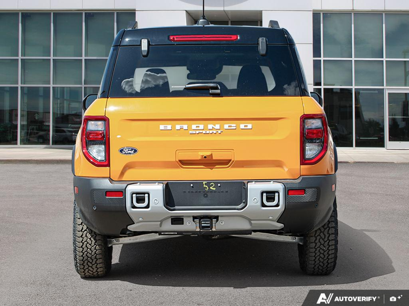 NEW 2026 Ford Bronco Sport Badlands - Orange Fury Metallic Tri-coat Exterior / DARK SPACE GREY LEATHER Interior - $51,804 - Stock #E60241 - VIN 3FMCR9DA8TRE10054 - Photo 5