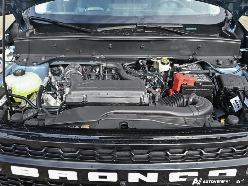 NEW 2026 Ford Bronco Sport Outer Banks - Azure Grey Metallic Tri-coat Exterior / PLATINUM BLUE, PREMIUM TRIMMED HEATED FRONT BUCKET SEATS Interior - $45,799 - Stock #E61022 - VIN 3FMCR9CN1TRF11750 - Photo 6