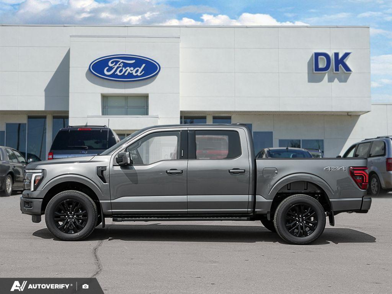 NEW 2026 Ford F-150 LARIAT - Carbonized Grey Metallic Exterior / BLACK ACTIVE X Interior - $73,622 - Stock #D60682 - VIN 1FTFW5L86TKE63177 - Photo 3