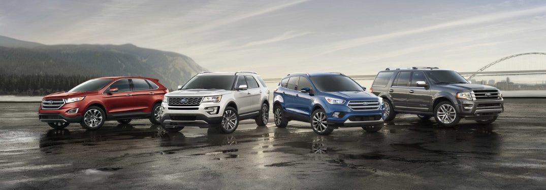 Ford SUV Line-up