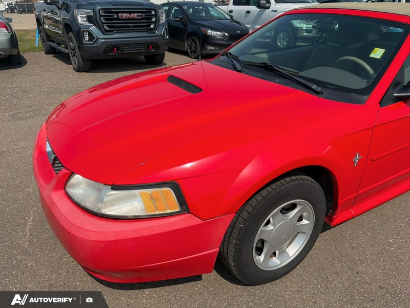 USED 2000 Ford Mustang BASE Convertible! - Bright Red Exterior - $7,997 - Stock #D50931F - VIN 1FAFP4440YF253862 - Photo 7