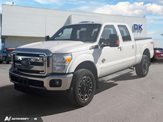 USED 2012 Ford F-350 Super Duty F350 SUPER DUTY w/Leather, Moonroof, Nav, and more! - White Exterior - $39,999 - Stock #DP6433 - VIN 1FT8W3BT8CEB02292