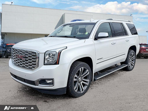 USED 2018 GMC Yukon Denali - White Exterior - $44,799 - Stock #D60816A - VIN 1GKS2CKJ3JR144072