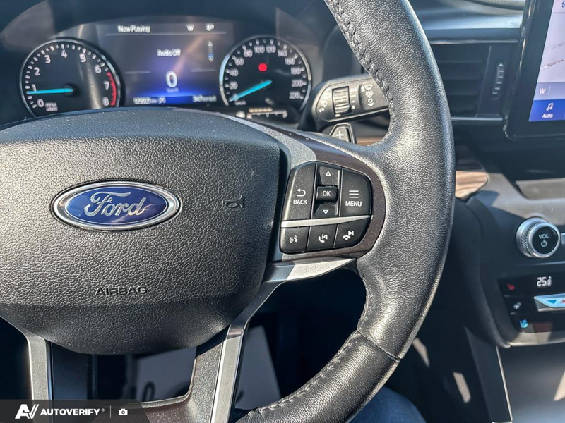 USED 2020 Ford Explorer Limited w/Leather, Moonroof, Nav, and More! - Agate Black Metallic Exterior / Black Interior - $28,777 - Stock #D50859A - VIN 1FMSK8FH9LGA73969 - Photo 12