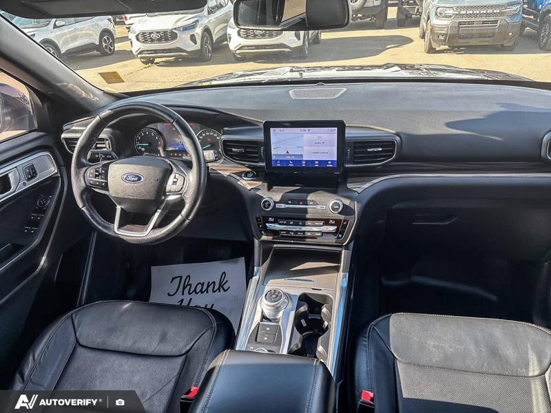 USED 2020 Ford Explorer Limited w/Leather, Moonroof, Nav, and More! - Agate Black Metallic Exterior / Black Interior - $28,777 - Stock #D50859A - VIN 1FMSK8FH9LGA73969 - Photo 18