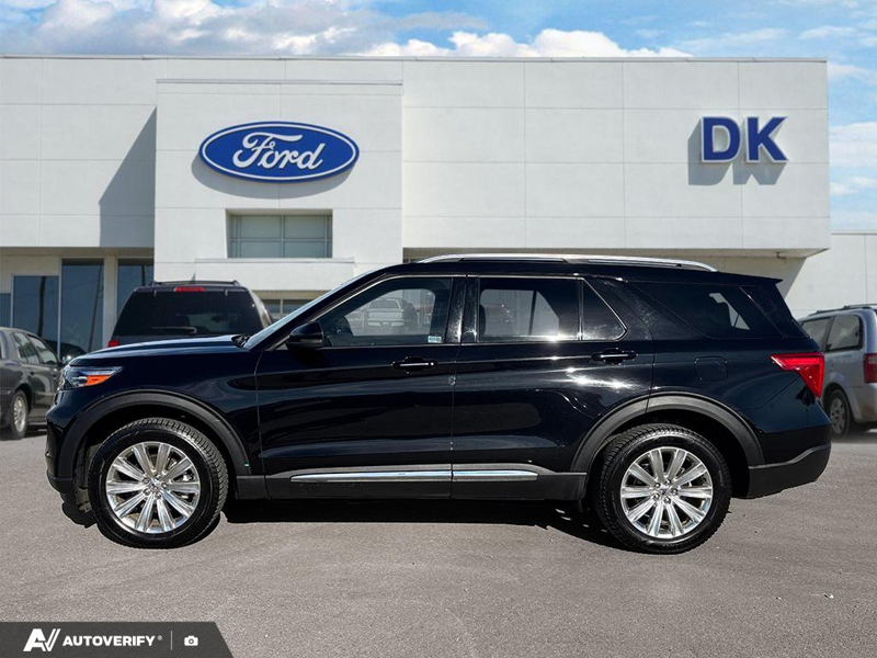 USED 2020 Ford Explorer Limited w/Leather, Moonroof, Nav, and More! - Agate Black Metallic Exterior / Black Interior - $29,777 - Stock #D50859A - VIN 1FMSK8FH9LGA73969 - Photo 3