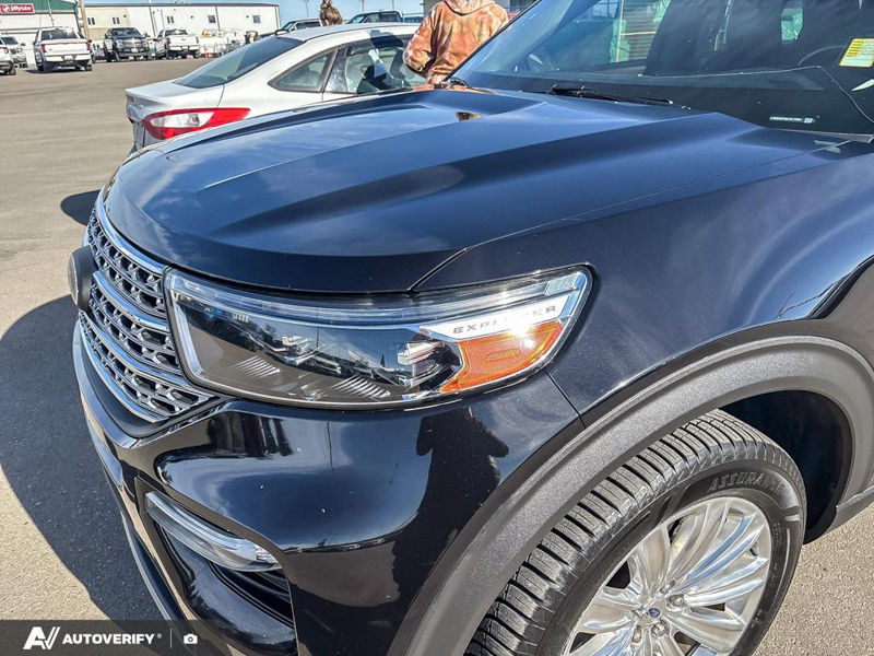 USED 2020 Ford Explorer Limited w/Leather, Moonroof, Nav, and More! - Agate Black Metallic Exterior / Black Interior - $28,777 - Stock #D50859A - VIN 1FMSK8FH9LGA73969 - Photo 7