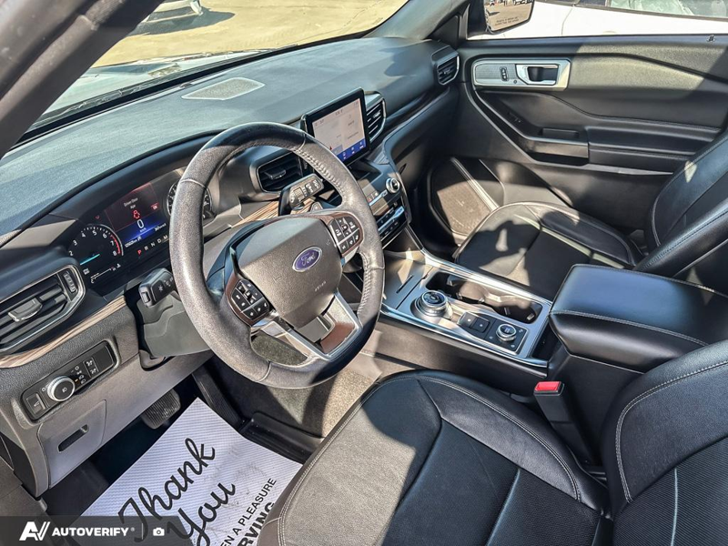 USED 2020 Ford Explorer Limited w/Leather, Moonroof, Nav, and More! - Agate Black Metallic Exterior / Black Interior - $28,777 - Stock #D50859A - VIN 1FMSK8FH9LGA73969 - Photo 9
