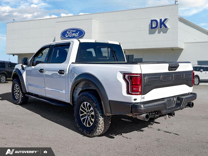 USED 2020 Ford F-150 Raptor w/Leather, Moonroof, Nav, and Much More! - Oxford White Exterior - $45,788 - Stock #D60604A - VIN 1FTFW1RG2LFB89394 - Photo 4