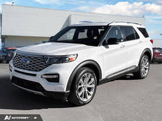2021 Ford Explorer Platinum wLeather Moonroof Nav and More 1