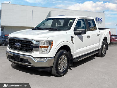 USED 2021 Ford F-150 XLT w/XTR Pkg! - White Exterior - $28,555 - Stock #DP6368 - VIN 1FTEW1EP7MFC56137