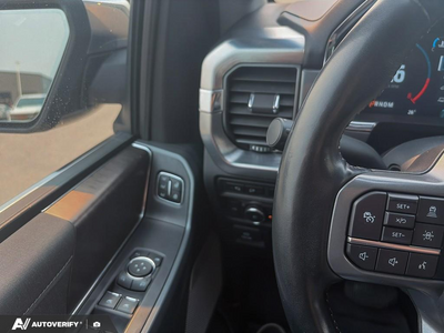 USED 2021 Ford F-150 Lariat w/Leather, Moonroof, Nav, and More! - Black Interior - $35,953 - Stock #DP6400A - VIN 1FTFW1E5XMKE72350