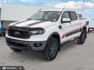 USED 2021 Ford Ranger Lariat w/Tremor Pkg! - Oxford White Exterior - $43,896 - Stock #D60206F - VIN 1FTER4FHXMLD73602