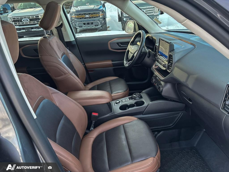 USED 2022 Ford Bronco Sport Badlands w/Premium Package! - Carbonized Grey Metallic Exterior / EBONY ROAST Interior - $27,777 - Stock #D60114A - VIN 3FMCR9D99NRE25641 - Photo 16
