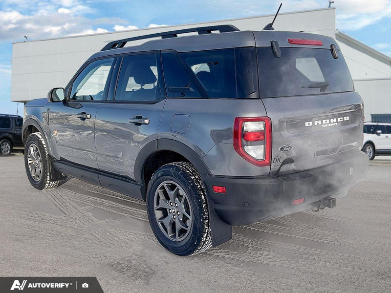 USED 2022 Ford Bronco Sport Badlands w/Premium Package! - Carbonized Grey Metallic Exterior / EBONY ROAST Interior - $27,777 - Stock #D60114A - VIN 3FMCR9D99NRE25641 - Photo 4