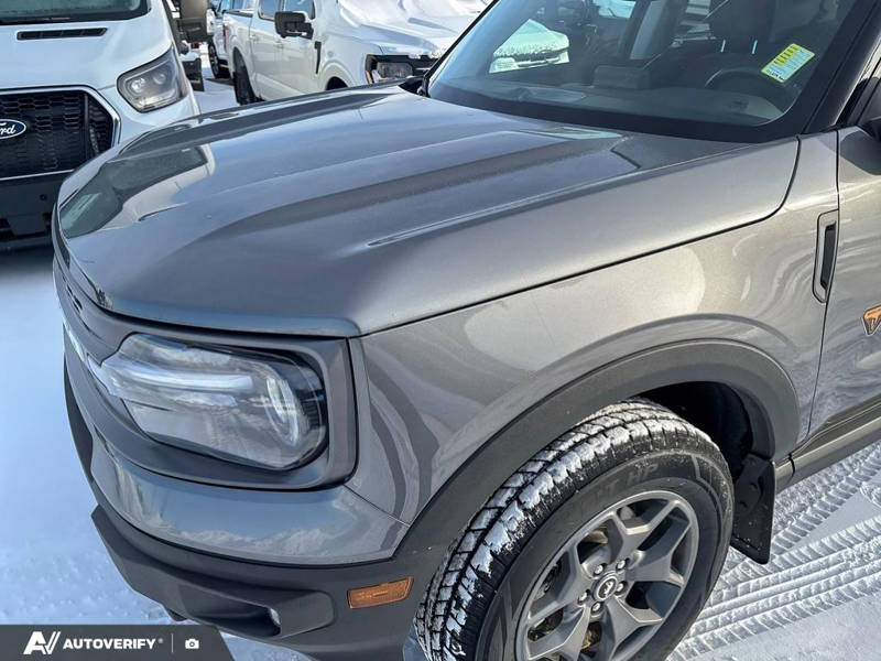 USED 2022 Ford Bronco Sport Badlands w/Premium Package! - Carbonized Grey Metallic Exterior / EBONY ROAST Interior - $27,777 - Stock #D60114A - VIN 3FMCR9D99NRE25641 - Photo 7