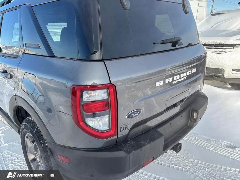 USED 2022 Ford Bronco Sport Badlands w/Premium Package! - Carbonized Grey Metallic Exterior / EBONY ROAST Interior - $27,777 - Stock #D60114A - VIN 3FMCR9D99NRE25641 - Photo 8
