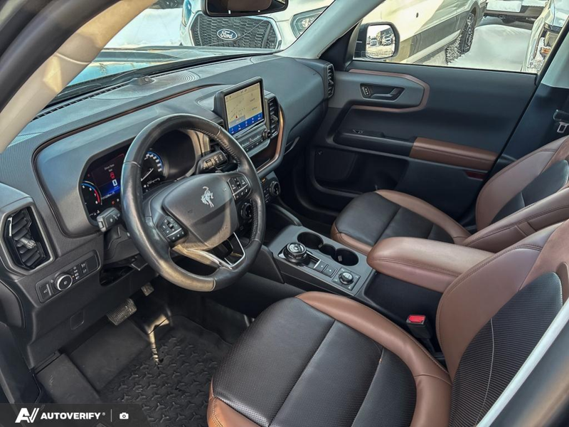 USED 2022 Ford Bronco Sport Badlands w/Premium Package! - Carbonized Grey Metallic Exterior / EBONY ROAST Interior - $27,777 - Stock #D60114A - VIN 3FMCR9D99NRE25641 - Photo 9