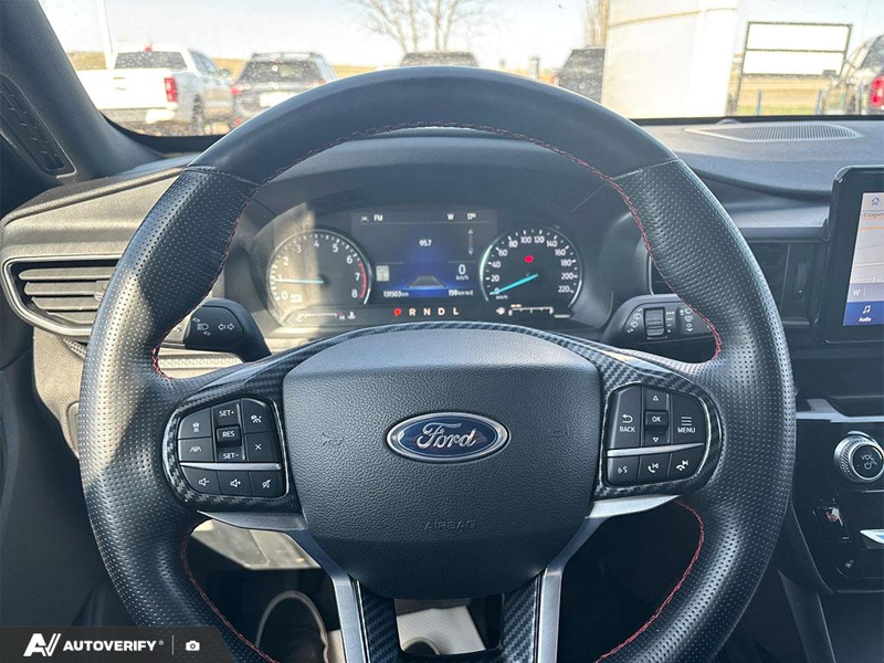 USED 2022 Ford Explorer ST-Line w/Leather, Nav, and More! - Carbonized Grey Metallic Exterior / EBONY ACTIVEX Interior - $30,777 - Stock #D51030A - VIN 1FMSK8KH7NGB74680 - Photo 10