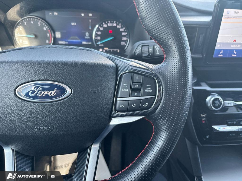USED 2022 Ford Explorer ST-Line w/Leather, Nav, and More! - Carbonized Grey Metallic Exterior / EBONY ACTIVEX Interior - $30,777 - Stock #D51030A - VIN 1FMSK8KH7NGB74680 - Photo 12