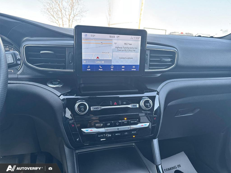 USED 2022 Ford Explorer ST-Line w/Leather, Nav, and More! - Carbonized Grey Metallic Exterior / EBONY ACTIVEX Interior - $30,777 - Stock #D51030A - VIN 1FMSK8KH7NGB74680 - Photo 14