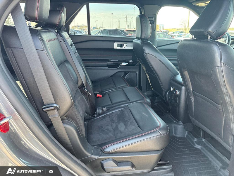 USED 2022 Ford Explorer ST-Line w/Leather, Nav, and More! - Carbonized Grey Metallic Exterior / EBONY ACTIVEX Interior - $30,777 - Stock #D51030A - VIN 1FMSK8KH7NGB74680 - Photo 17