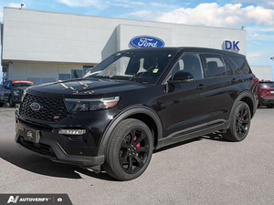 USED 2022 Ford Explorer ST - Black Exterior - $44,999 - Stock #D60683A - VIN 1FM5K8GC1NGA65741