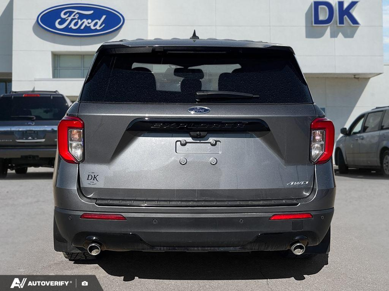 USED 2022 Ford Explorer ST-Line w/Leather, Nav, and More! - Carbonized Grey Metallic Exterior / EBONY ACTIVEX Interior - $30,777 - Stock #D51030A - VIN 1FMSK8KH7NGB74680 - Photo 5