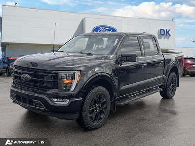 USED 2022 Ford F-150 XLT 302A w/Black Appearance Pkg! - Agate Black Exterior - $42,777 - Stock #D50913A - VIN 1FTFW1E87NFB45117
