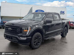 USED 2022 Ford F-150 XLT 302A w/Black Appearance Pkg! - Agate Black Exterior - $42,777 - Stock #D50913A - VIN 1FTFW1E87NFB45117