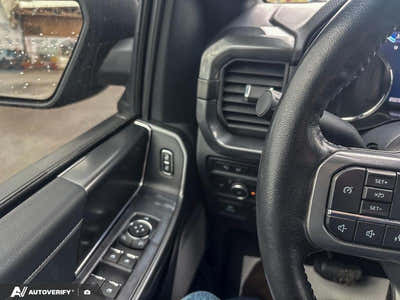 USED 2022 Ford F-150 XLT 302A w/Black Appearance Pkg! - BLACK LTHR TRIM Interior - $42,777 - Stock #D50913A - VIN 1FTFW1E87NFB45117