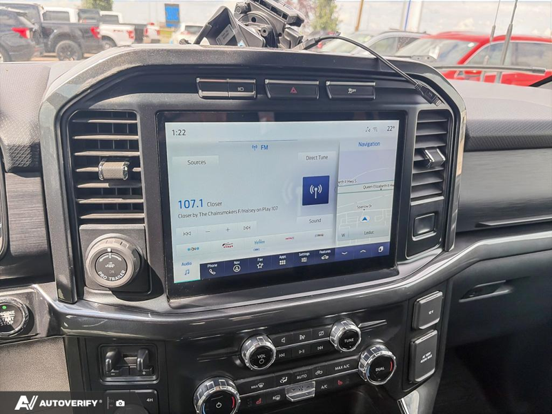 USED 2022 Ford F-150 XLT 302A w/Black Pkg! - Iconic Silver Metallic Exterior / BLACK LTHR TRIM Interior - $38,888 - Stock #D60721A - VIN 1FTFW1E81NFB44108 - Photo 15