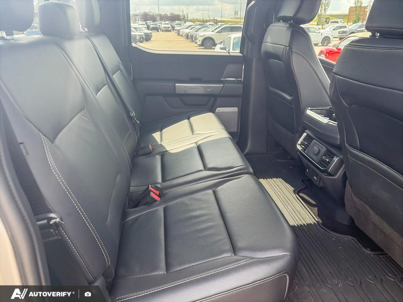 USED 2022 Ford F-150 XLT 302A w/Black Pkg! - Iconic Silver Metallic Exterior / BLACK LTHR TRIM Interior - $38,888 - Stock #D60721A - VIN 1FTFW1E81NFB44108 - Photo 16