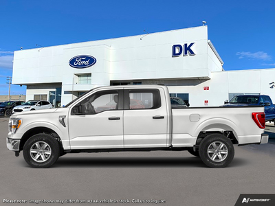 USED 2022 Ford F-150 XLT 302A w/Black Pkg! - Oxford White Exterior - $41,477 - Stock #D51020A - VIN 1FTFW1E84NFB57676