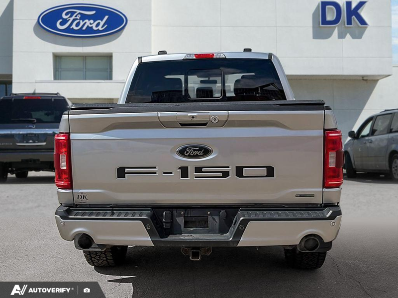 USED 2022 Ford F-150 XLT 302A w/Black Pkg! - Iconic Silver Metallic Exterior / BLACK LTHR TRIM Interior - $38,888 - Stock #D60721A - VIN 1FTFW1E81NFB44108 - Photo 5