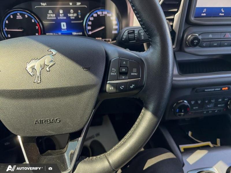 USED 2023 Ford Bronco Sport Outer Banks w/Leather, Tech Pkg, and More! - Carbonized Grey Metallic Exterior / Navy Interior - $29,999 - Stock #DR1666A - VIN 3FMCR9C6XPRE19311 - Photo 12