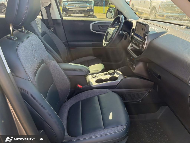 USED 2023 Ford Bronco Sport Outer Banks w/Leather, Tech Pkg, and More! - Carbonized Grey Metallic Exterior / Navy Interior - $29,999 - Stock #DR1666A - VIN 3FMCR9C6XPRE19311 - Photo 16