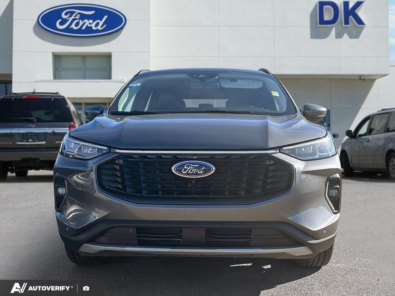 USED 2023 Ford Escape Platinum w/Leather, Nav, and More! - Carbonized Grey Metallic Exterior / EBONY ACTIVEX Interior - $26,777 - Stock #DP6314 - VIN 1FMCU9JA6PUA44192 - Photo 2