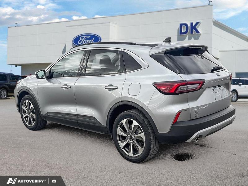 USED 2023 Ford Escape Platinum w/Leather, Nav, and More! - Iconic Silver Metallic Exterior / EBONY ACTIVEX Interior - $26,777 - Stock #DP6313 - VIN 1FMCU9JA5PUA56415 - Photo 4