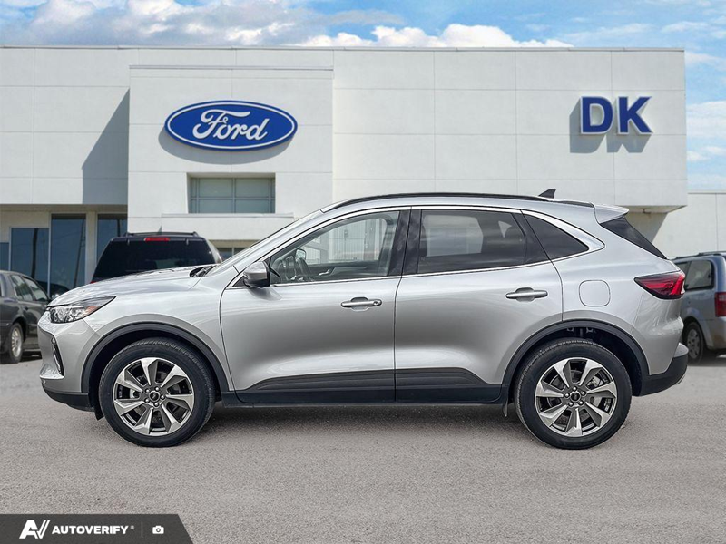 USED 2023 Ford Escape Platinum w/Leather, Nav, and More! - Iconic Silver Metallic Exterior / EBONY ACTIVEX Interior - $26,777 - Stock #DP6313 - VIN 1FMCU9JA5PUA56415 - Photo 3