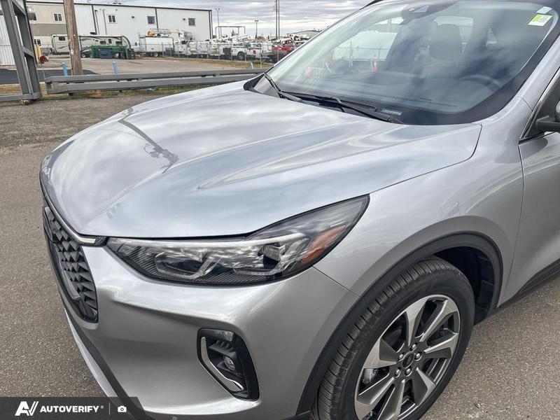 USED 2023 Ford Escape Platinum w/Leather, Nav, and More! - Iconic Silver Metallic Exterior / EBONY ACTIVEX Interior - $26,777 - Stock #DP6313 - VIN 1FMCU9JA5PUA56415 - Photo 6