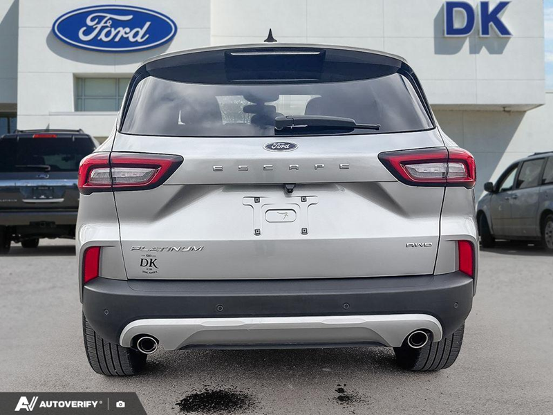 USED 2023 Ford Escape Platinum w/Leather, Nav, and More! - Iconic Silver Metallic Exterior / EBONY ACTIVEX Interior - $26,777 - Stock #DP6313 - VIN 1FMCU9JA5PUA56415 - Photo 5
