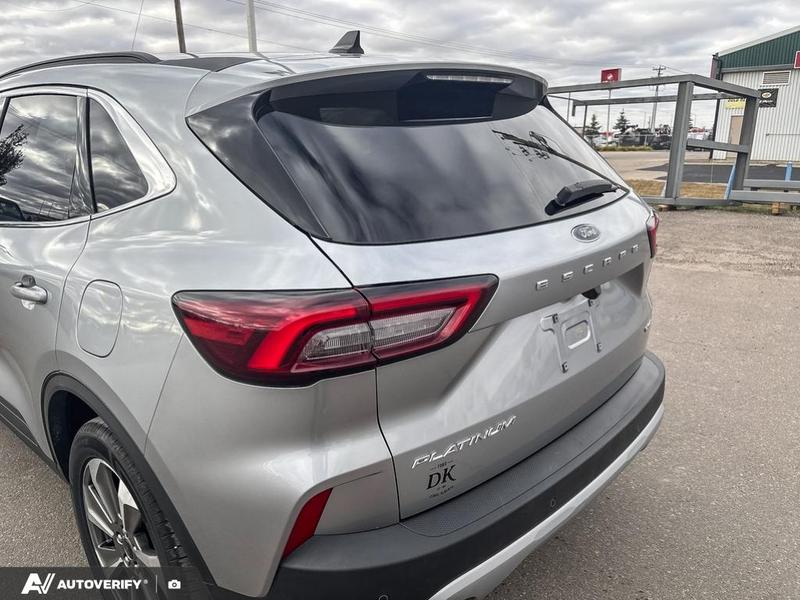 USED 2023 Ford Escape Platinum w/Leather, Nav, and More! - Iconic Silver Metallic Exterior / EBONY ACTIVEX Interior - $26,777 - Stock #DP6313 - VIN 1FMCU9JA5PUA56415 - Photo 7