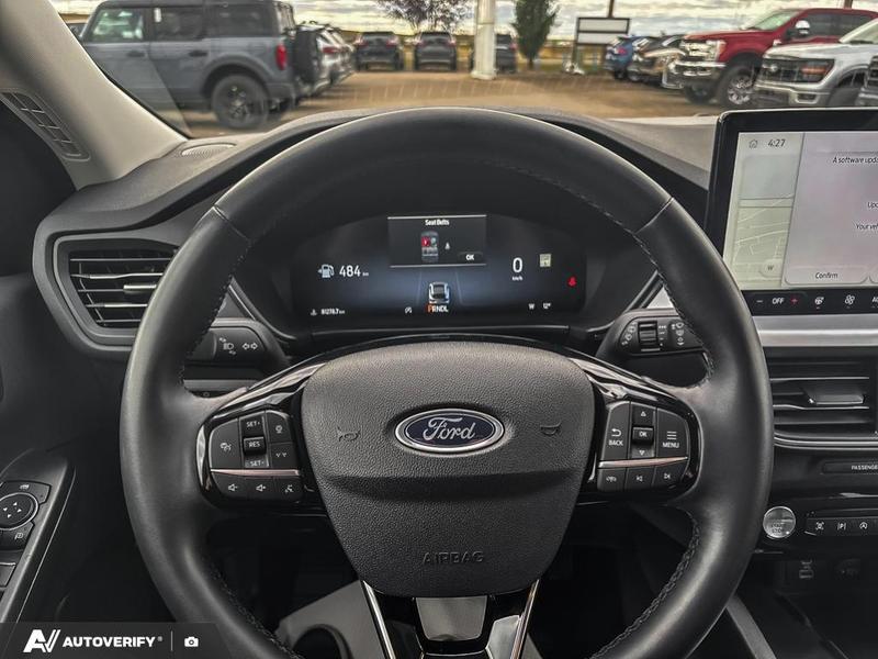 USED 2023 Ford Escape Platinum w/Leather, Nav, and More! - Iconic Silver Metallic Exterior / EBONY ACTIVEX Interior - $26,777 - Stock #DP6313 - VIN 1FMCU9JA5PUA56415 - Photo 9