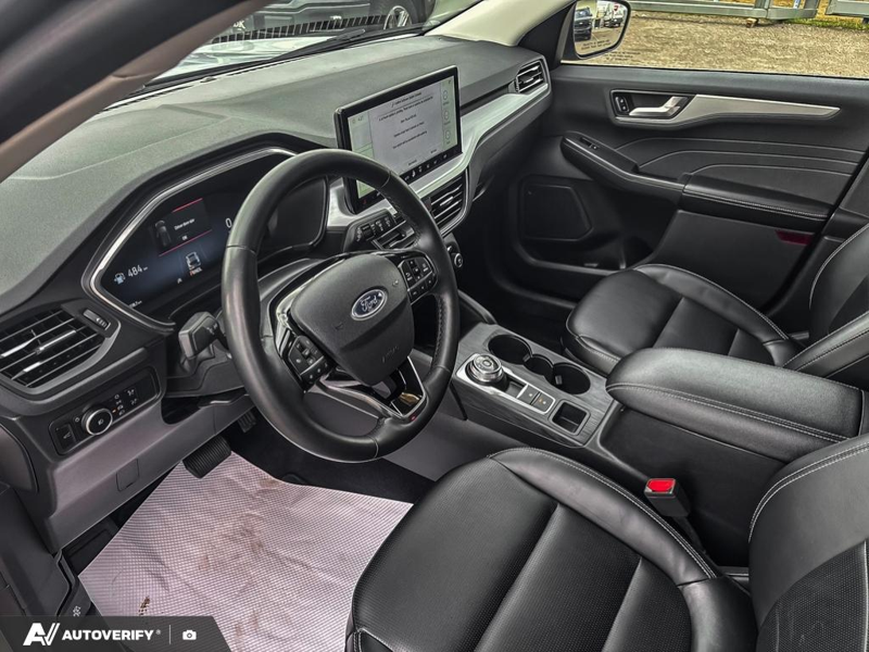 USED 2023 Ford Escape Platinum w/Leather, Nav, and More! - Iconic Silver Metallic Exterior / EBONY ACTIVEX Interior - $26,777 - Stock #DP6313 - VIN 1FMCU9JA5PUA56415 - Photo 8