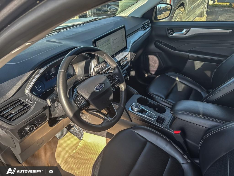 USED 2023 Ford Escape Platinum w/Leather, Nav, and More! - Carbonized Grey Metallic Exterior / EBONY ACTIVEX Interior - $26,777 - Stock #DP6314 - VIN 1FMCU9JA6PUA44192 - Photo 9
