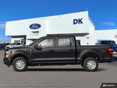 USED 2023 Ford F-150
 XLT 302A w/Sport Pkg! - Black Exterior / Black Interior - $54,699 - Stock #D60317A - VIN 1FTEW1EP4PFD12619