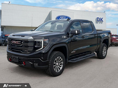 USED 2023 GMC Sierra 1500 AT4 - Black Exterior - $62,899 - Stock #D60502A - VIN 3GTUUEE82PG136962