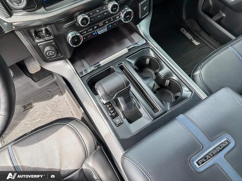 USED 2024 Ford F-150 Platinum w/Leather, Moonroof, Nav, and Much More! - Agate Black Exterior / BLACK LEATHER Interior - $84,699 - Stock #DP6400 - VIN 1FTFW7LD1RFB18892 - Photo 11
